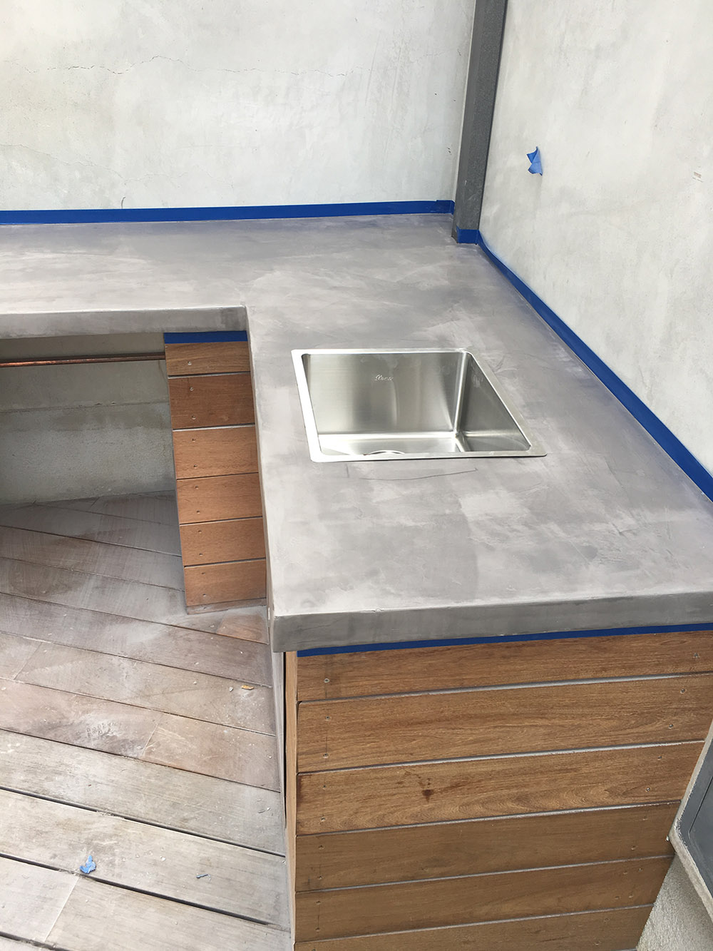 Microtopping For Countertops Los Angeles Microcement